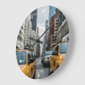 New York Yellow Taxi Cabs Grote Klok (Hoek)