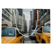 New York Yellow Taxi Cabs Large Cadeautasje (Achterkant)