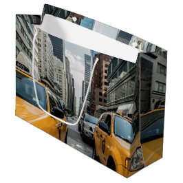 New York Yellow Taxi Cabs Large Cadeautasje