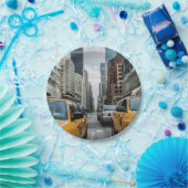 New York Yellow Taxi Cabs Papieren Bordje (Feest)