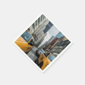 New York Yellow Taxi Cabs Servetten (Hoek)