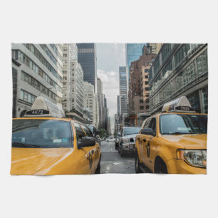 New York Yellow Taxi Cabs Theedoek