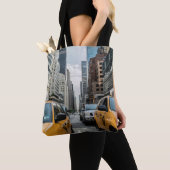 New York Yellow Taxi Cabs Tote Bag (Dichtbij)
