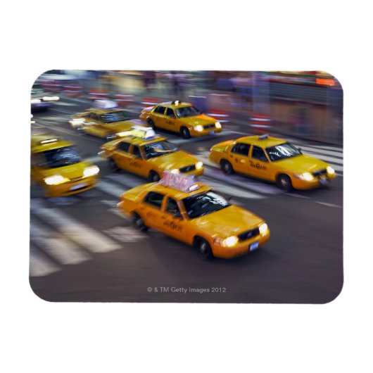 New York Yellow Taxi's Magneet (Horizontaal)