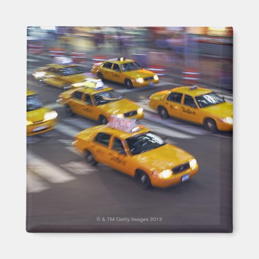 New York Yellow Taxi's Magneet (Voorkant)
