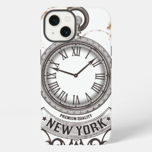 New York Zakhorloge iPhone 13 Hoesje