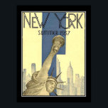 New York zomer 1937 Art Deco Poster<br><div class="desc">New York zomer 1937 Art Deco Poster,  art nouveau,  retro afbeeldingen,   reclamecampagne,  retro,  ,   illustraties,  vintagestore,   graphics,  posters new york,  new york wonder,  new york 7th wonder,  new york city,  7th wondercity world,  newyork,  city of new york,  retro,  hoofdletter</div>
