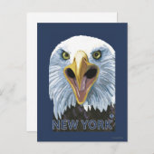 New YorkEagle Up Close Briefkaart (Voorkant / Achterkant)