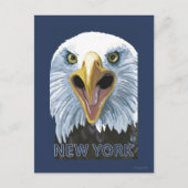 New YorkEagle Up Close Briefkaart (Voorkant)