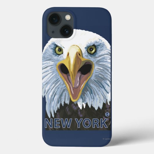 New YorkEagle Up Close Case-Mate iPhone Case (Achterkant)