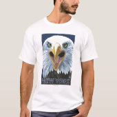 New YorkEagle Up Close T-shirt (Voorkant)