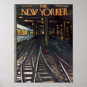 New Yorker 12 januari 1963 Poster