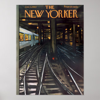 New Yorker 12 januari 1963 Poster