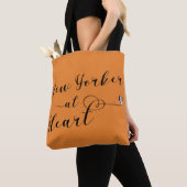 New Yorker at Heart Grocery Bag, NYC Tote Bag (Dichtbij)