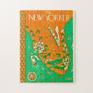New Yorker Cover februari 1926 - 11x14 Legpuzzel