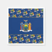 New Yorker Flag, Flag of New York Servet (Voorkant)