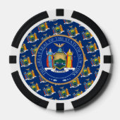 New Yorker Flag & Seal, New York Poker Chips (Voorkant)
