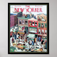 New Yorker Hoesje van het dagelijks leven in New Y