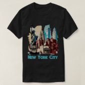 New Yorker Pride New Landmarks NYC Souvenir New Yo T-shirt (Design voorkant)