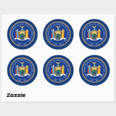 New Yorker Seal, Zegel van New York Sticker (Vel)