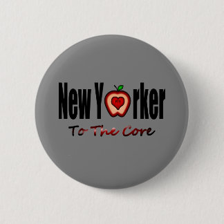 New Yorker to the Core with Sliced Big Apple Ronde Button 5,7 Cm