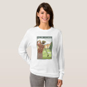 New YorkGolfing Scene T-shirt (Voorkant volledig)