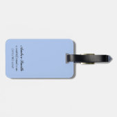 New YorkHowling Wolf Bagagelabel (Achterkant horizontaal)