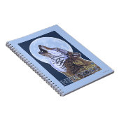 New YorkHowling Wolf Notitieboek (Rechterzijde)