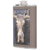New YorkMoose Up Close Heupfles (Links)