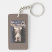 New YorkMoose Up Close Sleutelhanger (achterkant)