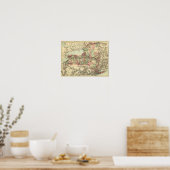 New YorkPanoramic MapNew York Poster (Keuken)