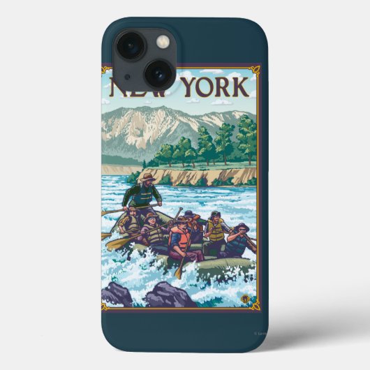 New YorkRiver Rafting Scene Case-Mate iPhone Case (Achterkant)