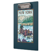 New YorkRiver Rafting Scene Klembord (Links)