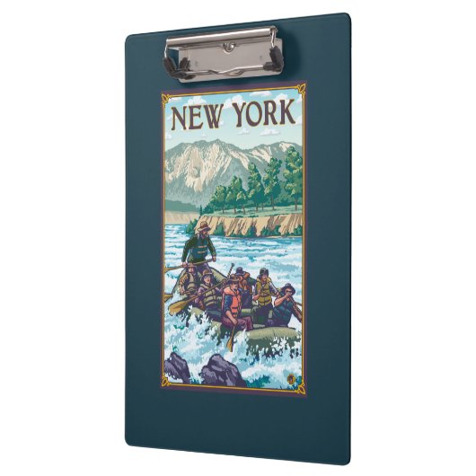New YorkRiver Rafting Scene Klembord (Links)