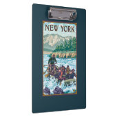 New YorkRiver Rafting Scene Klembord (Rechts)