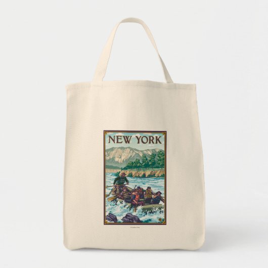 New YorkRiver Rafting Scene Tote Bag (Voorkant)