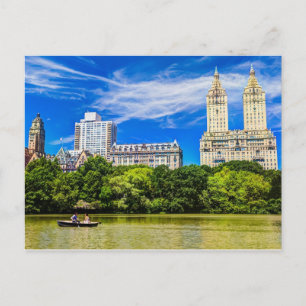 New York's Central Park in het Summertime Briefkaa Briefkaart