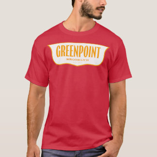 New Yorks schild Greenpoint Brooklyn T-shirt