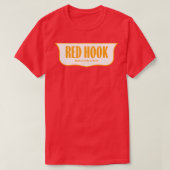  New Yorks schild Red Hook Brooklyn T-shirt (Design voorkant)