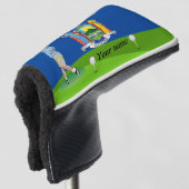 New Yorkse staatsvlag Golfheadcover (3/4 voorkant)