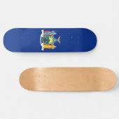 New Yorkse vlag, de Empire State, Amerikaanse kolo Persoonlijk Skateboard (Horizontaal)