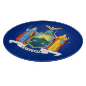 New Yorkse vlag, de Empire State, Amerikaanse kolo Snijplank (Hoek)