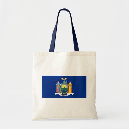 New Yorkse vlag, de Empire State, Amerikaanse kolo Tote Bag (Voorkant)