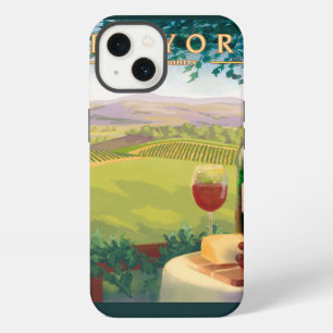 New YorkWine Country Scene iPhone 13 Hoesje