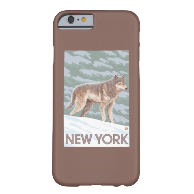New YorkWolf Scene Case-Mate iPhone Case (Achterkant)