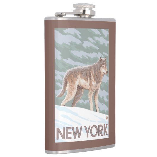 New YorkWolf Scene Heupfles (Rechts)