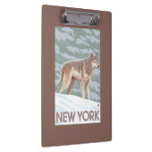 New YorkWolf Scene Klembord (Rechts)