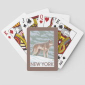 New YorkWolf Scene Pokerkaarten (Achterkant)