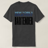 New Yorkx27s Okayest Bartender Art Design for Bart T-shirt (Design voorkant)
