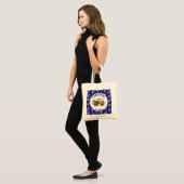 NEW ZEALAND Aotearoa Cartoon 3 Cheers Kia Ora! Tote Bag (Voorkant (model))